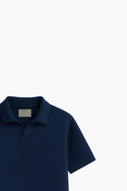 Micro Block Drop Needle Knit