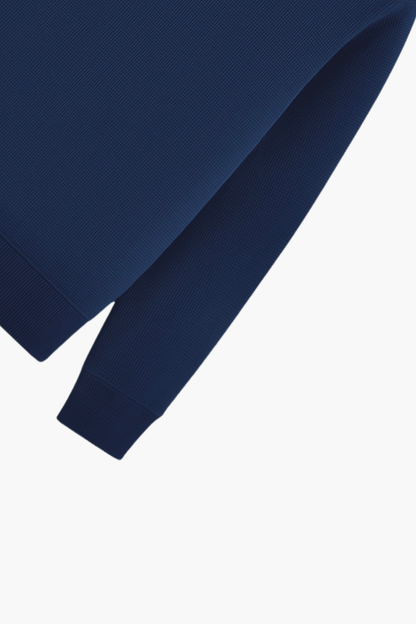 Textured Quarter Zipper