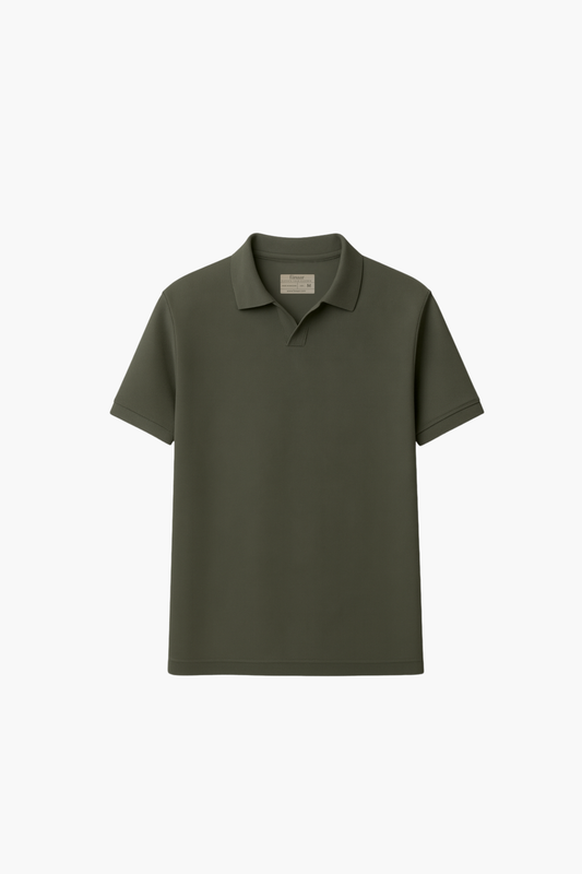 Essential Piqué Polo - Green